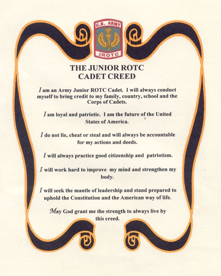 Cadet Creed Cadet Creed